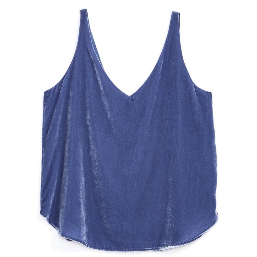 NWT Loft Velvet Shell